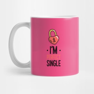 T-Shirt Single and Happy Mug